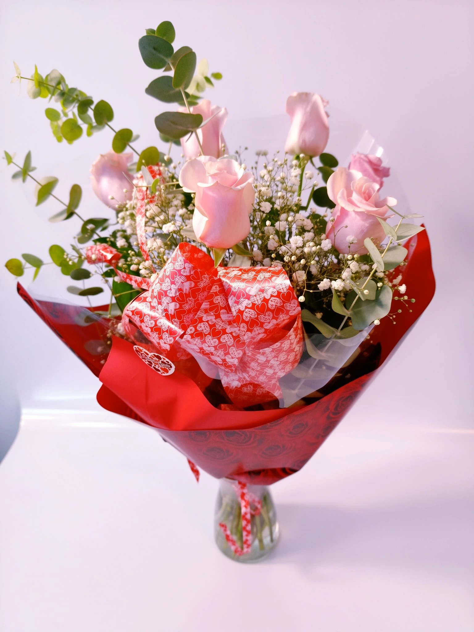 Ramo floral de flores naturales recién cortadas